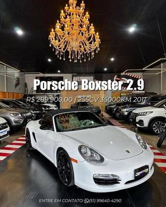 PORSCHE BOXSTER 2.9 I6 24V GASOLINA 2P AUTOMATIZADO